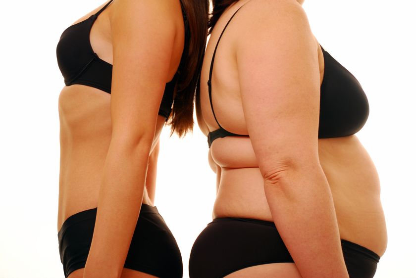 Hormonal shifts and fat storage patterns